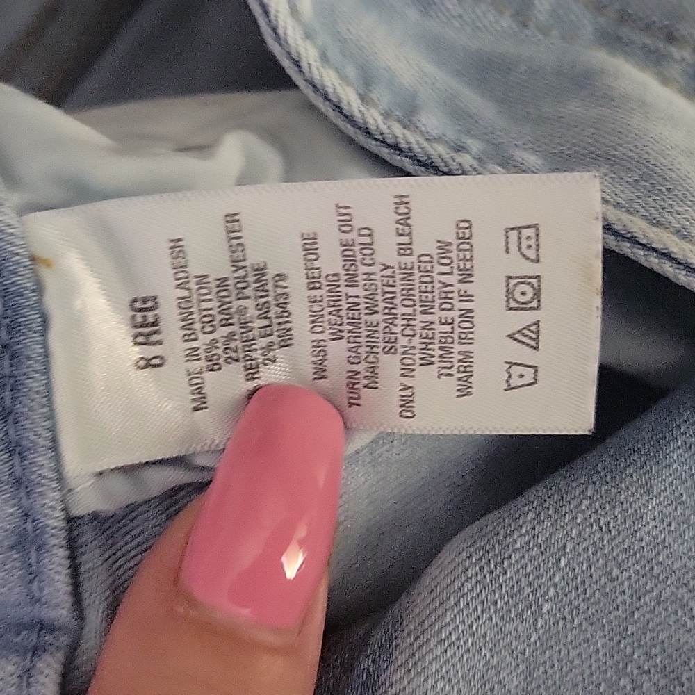Aeropostale Sz 8 High Rise Curvy Jegging - Picture 5 of 5